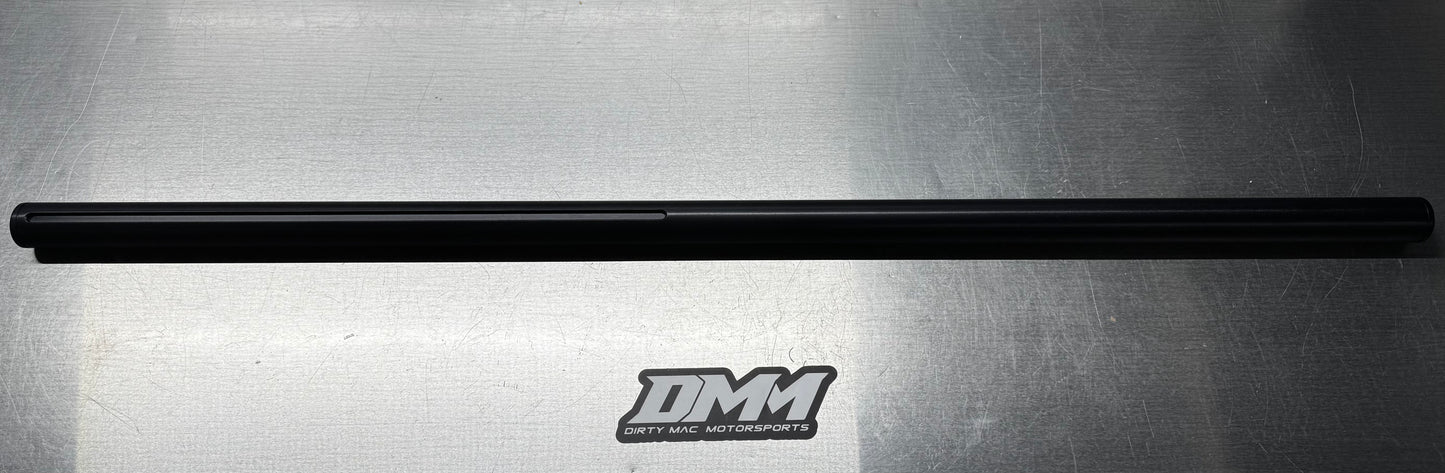 1-1/4 ALUMINUM REAR AXLE 38, SOLID, BLACK